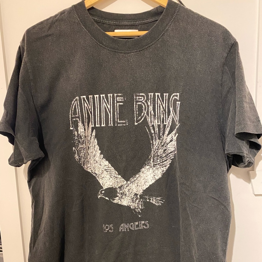 Anine Bing eagle Tee, size L